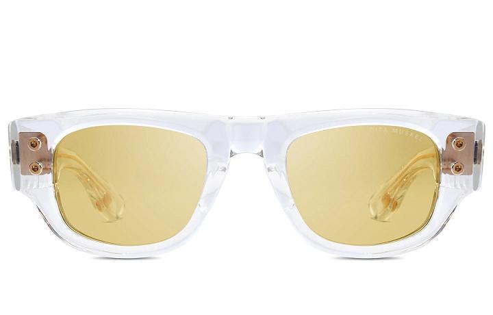 Dita Women's Muskel Sunglasses Yellow White DCP346271 USA